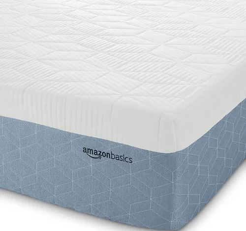 Vista 3 de Amazon Basics Colchón de espuma viscoelástica, firmeza media, gel refrescante, colchón tamaño King, espuma certificada CertiPUR-US®, 80 x 76 x 12