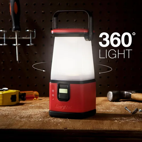 Vista 3 de ENERGIZER WeatheReady Linterna LED para Acampar PRO-360, Luz de Carpa Resistente al Agua IPX4, Linternas Ultra Brillantes a Batería para Acampar