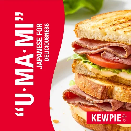 Vista 6 de KEWPIE Mayonesa (producto de Estados Unidos), auténtica mayonesa de estilo japonés, rico y cremoso sabor a Umami, hecha con huevos sin jaulas, sin