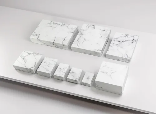 Vista 4 de TheDisplayGuys - Caja de regalo de cartón relleno de algodón, color blanco, para joyería, 25
