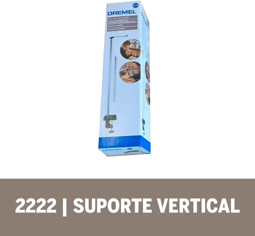 Vista 6 de Dremel 2222 Soporte para herramientas de eje flexible, soporte de herramientas de eje flexible para sostener Dremel Flexible Shaft (225) Accesorio