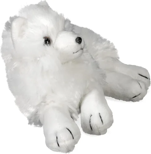 Vista 6 de Wild Republic Arctic Fox - Peluche de peluche, regalo para niños, de 8 pulgadas, multicolor