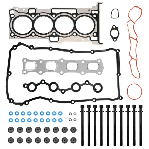 Vista 23 de Juego de juntas de cabeza 1.4L con pernos de cabeza compatible con Chevy Cruze, Sonic, Trax, compatible con Buick Encore 1.4L Gas DOHC 2011-2016