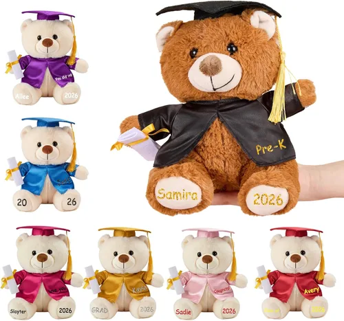 Vista 16 de TNYKER Conejito de Pascua personalizado para bebés, con nombre personalizado, conejito de peluche con orejas largas con monograma, muñeca de conejo