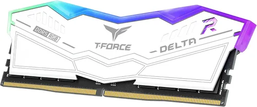 Vista 29 de TEAMGROUP T-Force Delta RGB DDR5 Ram 32 GB Kit (2 x 16 GB) 7200 MHz (PC5-57600) CL34 Módulo de memoria de escritorio Ram (blanco) para chipset serie
