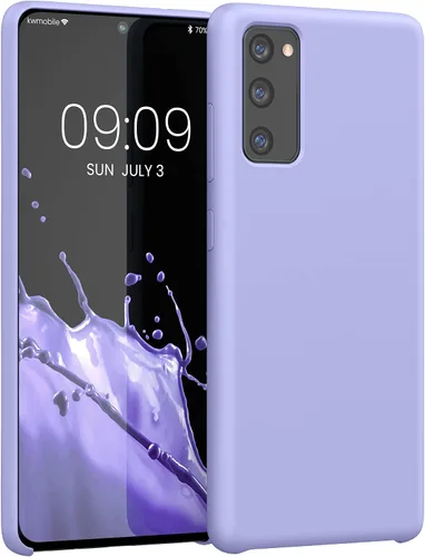 Vista 147 de kwmobile Funda compatible con Samsung Galaxy S9 - Funda de silicona TPU con acabado suave - Blue Reef