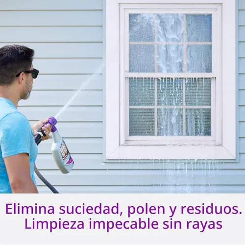 Vista 4 de Rejuvenate, limpiador de vidrios y superficies, 32 onzas