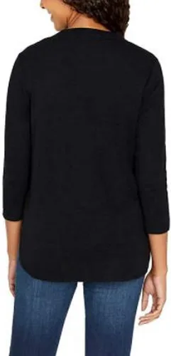 Vista 2 de Kirkland Signature Camiseta de algodón para mujer