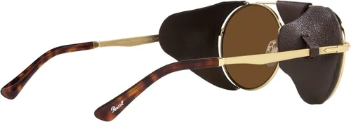 Vista 9 de Persol PO2496SZ - Gafas de sol redondas DoradoMarrón polarizado