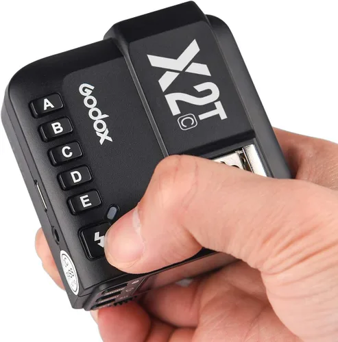 Vista 8 de GODOX X2T-C TTL Trigger Flash para Canon EOS Cámaras 1/8000s HSS TTL Función Manual Disparador con paño limpio