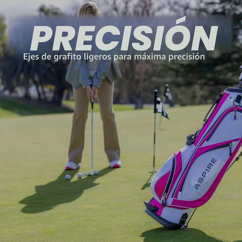 Vista 5 de Aspire X1 - Women's Complete Golf Club Set Rosa cereza