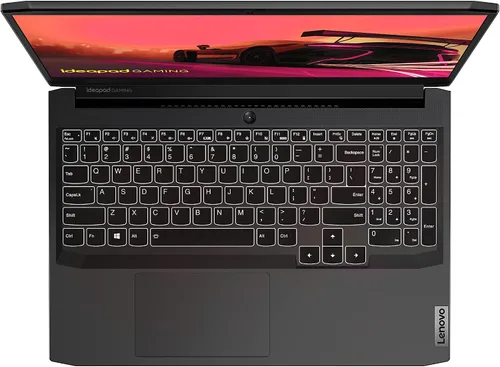 Vista 12 de Lenovo - 2021 - IdeaPad Gaming 3 - Computadora portátil - Pantalla FHD de 15.6" -120Hz - AMD Ryzen 5 5600H - 8GB RAM - 256GB de almacenamiento