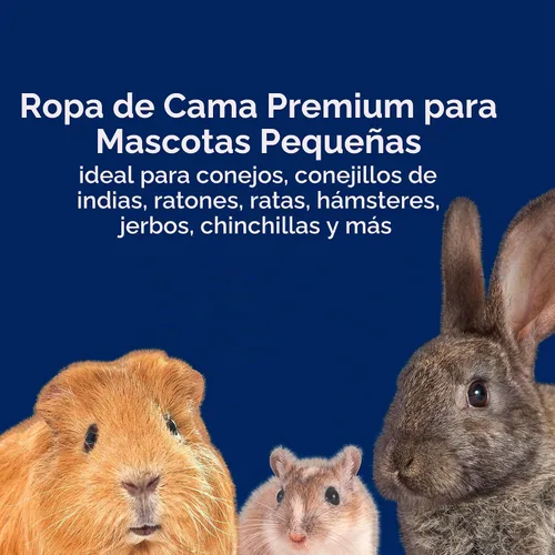 Vista 5 de Kaytee Ropa de cama limpia y acogedora con control de olores extremo para mascotas pequeñas, 24.6 litros