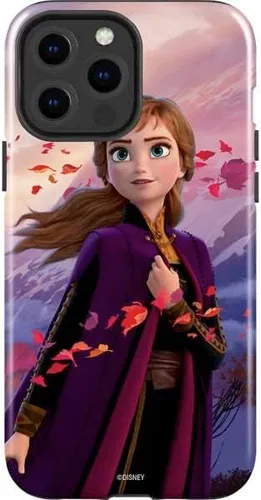 Vista 11 de Skinit Impact - Funda compatible con iPhone 15 Pro Max, diseño oficial de Disney Frozen II Elsa