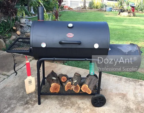 Vista 5 de DozyAnt - Termómetro sensor de 2 pulgadas, hasta 550F, con mango de 2.5 pulgadas, de acero inoxidable RWB, para grill, asador, parrilla, carbón