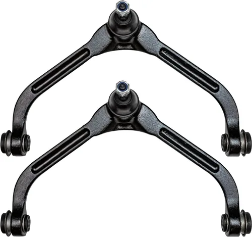 Vista 7 de Detroit Axle - 2 piezas Brazos de control superior delanteros para BMW X5 2007-2018 X6 2008-2019 Brazos de control superior con juntas esféricas