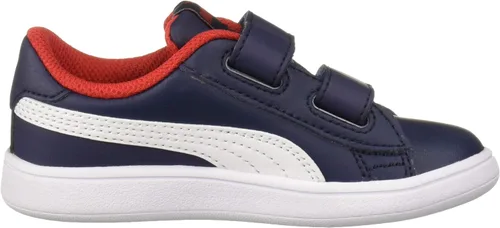 Vista 6 de PUMA Unisex-Child Smash 2 Hook and Loop Sneaker