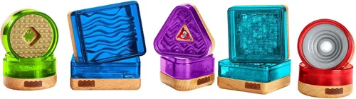 Vista 8 de Juguetes de madera sorpresa con formas Fisher-Price