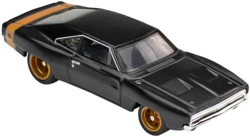 Vista 3 de Hot Wheels Colección de entretenimiento retro de vehículos a escala 1:64 de películas Blockbuster, TV y videojuegos, réplicas icónicas para jugar