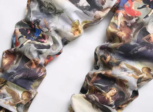 Vista 76 de Enrica Pantalones vaqueros estampados casuales para hombre