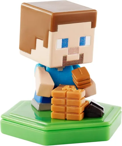 Vista 4 de Mini figura oficial de Minecraft Boost Genoa Crafting Steve