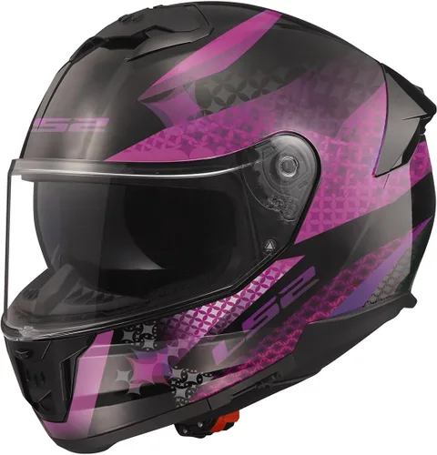 Vista 11 de LS2 Helmets Stream II - Casco integral para motocicleta con protector solar