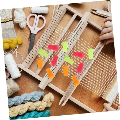 Vista 7 de Ciieeo Accesorios para tejer 30 Uds. Agujas de punto Suministros de tejer Accesorios de tejer Aguja de Punto Protectores Protector Agujas de Tejer
