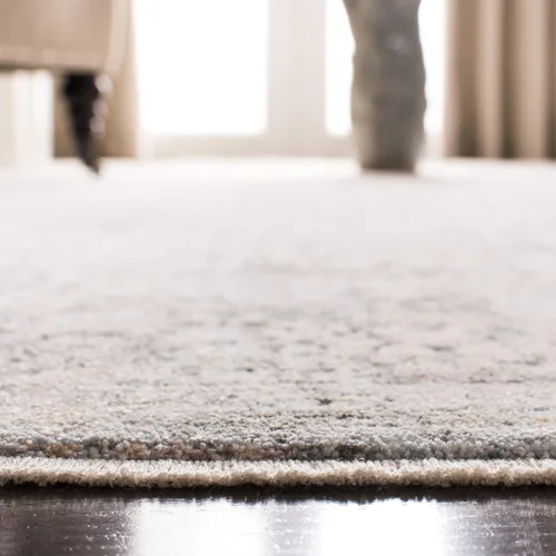 Vista 5 de SAFAVIEH Winston Collection - Alfombra de área de 7 pies 1 pulgada x 10 pies, color beige y gris, diseño envejecido, no desprende pelusa y de fácil