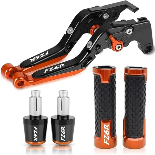 Vista 11 de Palancas de embrague de freno de motocicleta para manillar Yamaha FZ6R FZ 6R FZ-6R 2009 2010 2011 2012 2013 2014 2015 2016 2017 (Color : 1)