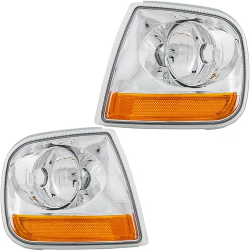 Vista 28 de EPIC LIGHTING Faros halógenos tipo OE compatibles con FOR.D 01-03 F-150 97-99 F-250 LIGHTNING