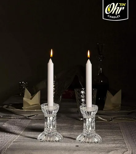 Vista 4 de Shabbos - Velas., Blanco