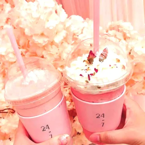Vista 7 de Pajitas en forma de corazón, paquete de 100 pajitas de plástico rosadas, envueltas individualmente, para bodas y fiestas