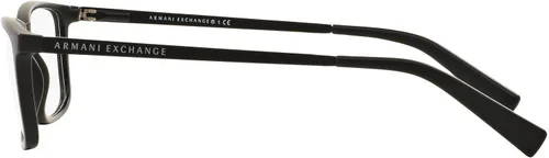 Vista 4 de AX ARMANI EXCHANGE Ax3027f Low Bridge Fit - Marco rectangular para gafas graduadas para hombre