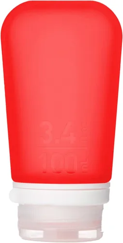 Vista 32 de Humangear GoToob, pequeño padre, Agua (Aqua)), HG3161 Refillable & Leak-Proof Silicone Travel Size Bottles with Locking Cap for Toiletries