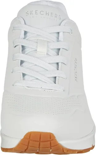 Vista 2 de Skechers Uno-Stand on Air tenis estilo urbano para mujer., Blanco, 8