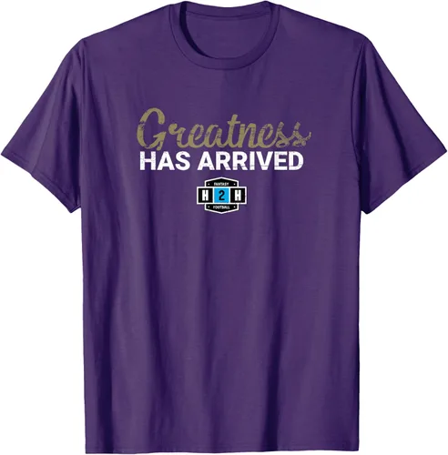 Vista 54 de Fantasy Football Greatness Has Arrived Camiseta Negro