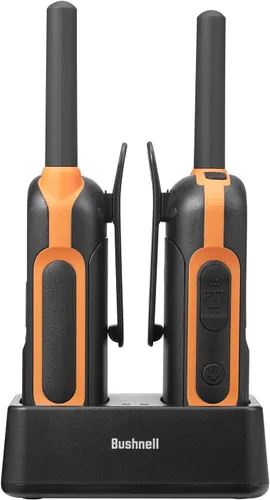 Vista 10 de Bushnell LPX650 Walkie Talkie Radio – Calidad fiable, diseño flotante resistente, 2 W de potencia para 42 millas de alcance, radios bidireccionales