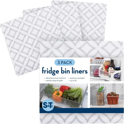 Vista 7 de S&T INC. Revestimientos para refrigeradores, revestimientos para estantes de armarios de cocina y contenedores de almacenamiento, revestimientos