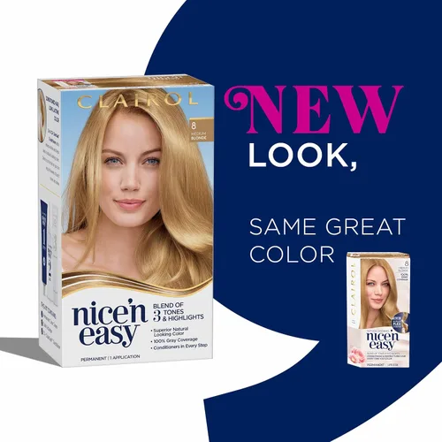 Vista 4 de Clairol Nice 'n Easy Color de cabello, Marrón Mocha Claro (6W)