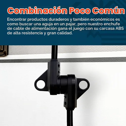 Vista 3 de True Mods NEMA TT-30P/30R 125V 30A Kit Combo de Cable de Alimentación para RV con Enchufe y Toma Macho/Hembra de Repuesto para Cable 10/3AWG