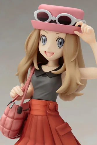 Vista 13 de Kotobukiya Pokemon: Estatua de Serena y Fennekin Artfx J