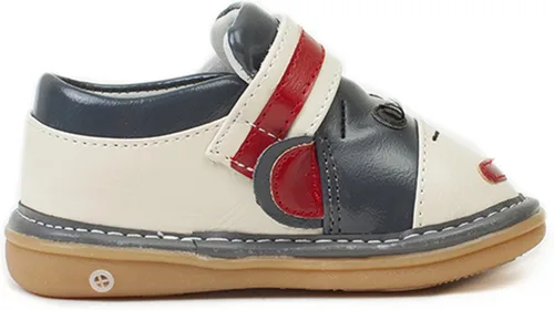 Vista 3 de Wee Squeak Zapatos chirriantes para niños pequeños con chirriador extraíble en estilos y colores divertidos para niños y niñas
