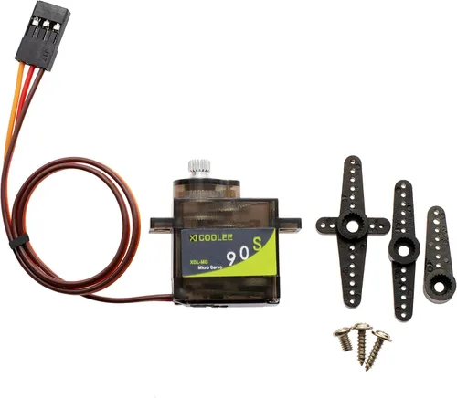Vista 5 de 2 unids MG-90 Servo Micro 0.42 oz Servo Motor Metal Gear Digital Servo para RC Avión Modelo Coche Helicóptero Robot Equipo de Buceo
