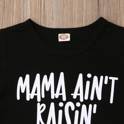 Vista 6 de Conjunto de 2 piezas de camiseta para bebé y niño pequeño