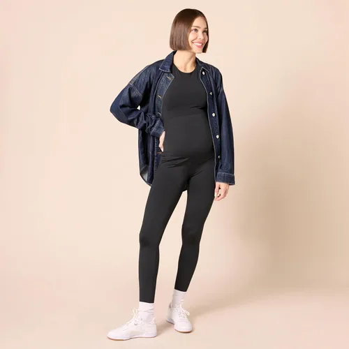 Vista 5 de Tienda Essentials Leggings de maternidad de longitud completa para mujer
