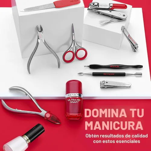 Vista 7 de Revlon Lima de uñas compacta Emeryl, color rojo, 1 unidad