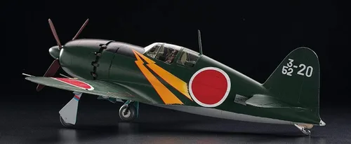 Vista 3 de Hasegawa Kit de modelo Mitsubishi J2M3 Raiden Jack Tipo 21" Escala 1:32