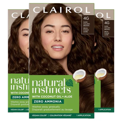 Vista 20 de Clairol Natural Instincts - Tinte semipermanente para el cabello, color negro 2, paquete de 1 unidad