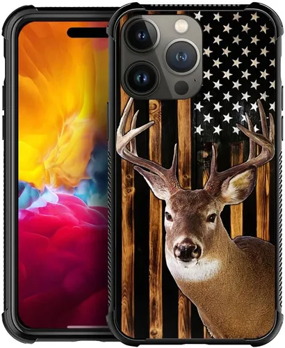 Vista 55 de DJSOK Funda compatible con iPhone 7/8/SE2, funda de ciervo de oro negro para iPhone 7, para niños y niñas, a prueba de golpes, resistente a