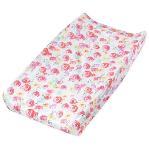Vista 25 de HonestBaby Funda para cambiador de algodón orgánico, Puntos y Guiones, Talla única